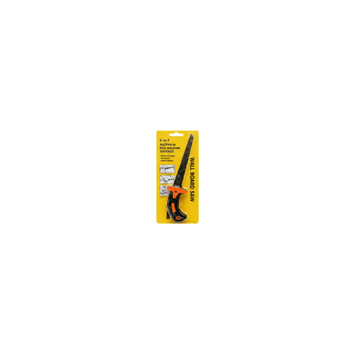 alcipan-testere-ap-02 2in1 Alçıpan ve İnce Malzeme Testeresi (Wall Board Saw) AP-02 - Görsel 1